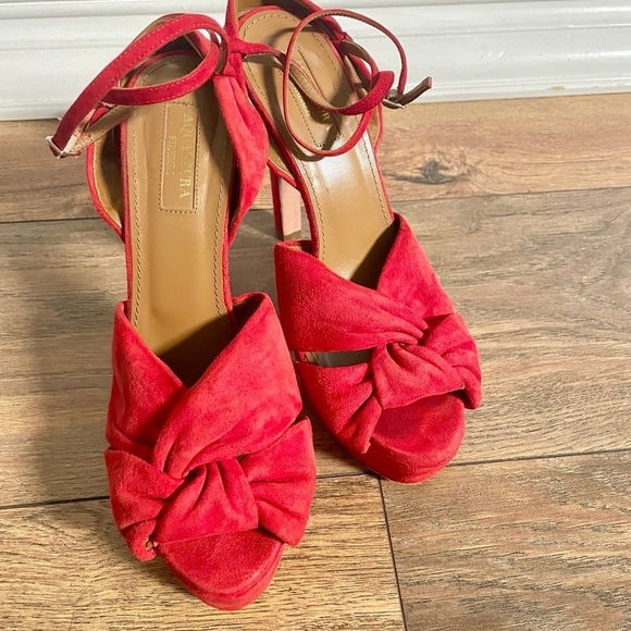 Aquazurra Plateau platform sandals